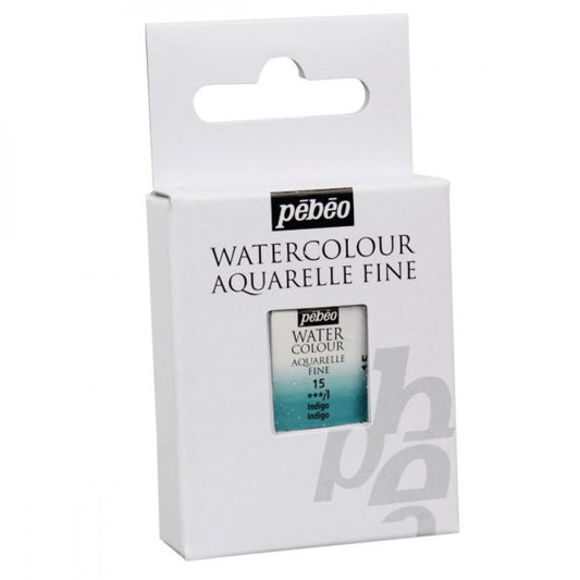 AQUARELA PEBEO HALF PAN 15 AZUL INDIGO