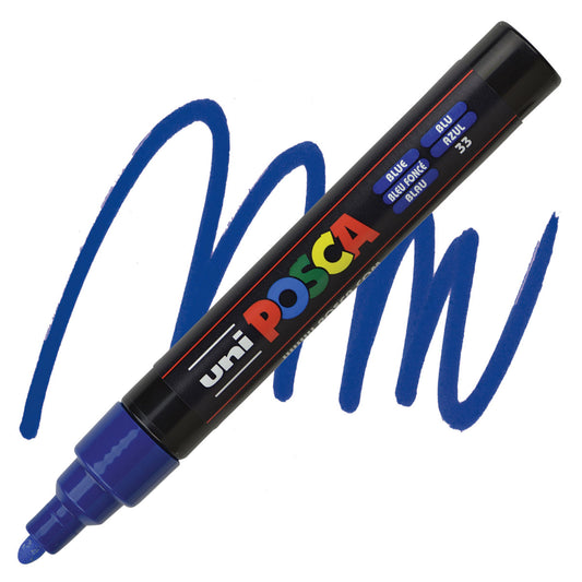 CANETA POSCA PC-5M 33 AZUL