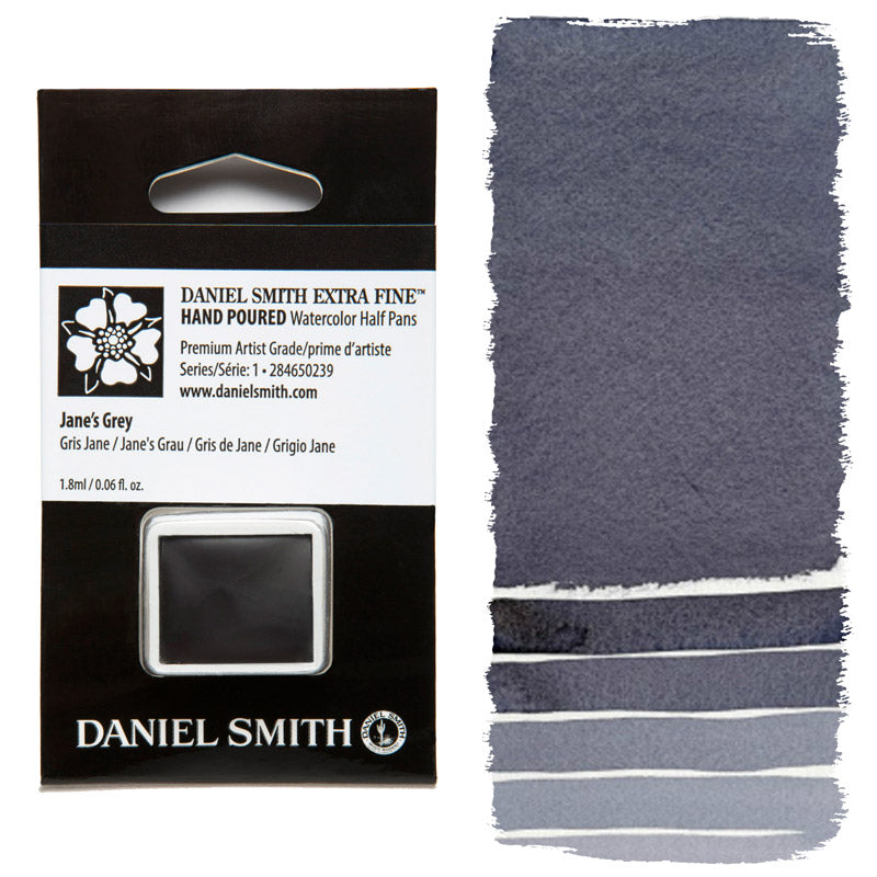 AQUARELA DANIEL SMITH HALF PAN JANE'S GREY 239