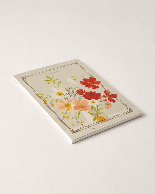 BLOCO PARA PINTURA JARDIM SILVESTRE