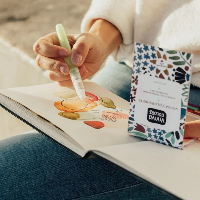 AQUARELA VIVIVA COLORSHEETS C/16 ORIGINAL SKETCHER SET VV276001