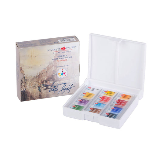ESTOJO AQUARELA WHITE NIGHTS 12 PANS IWS 19421242