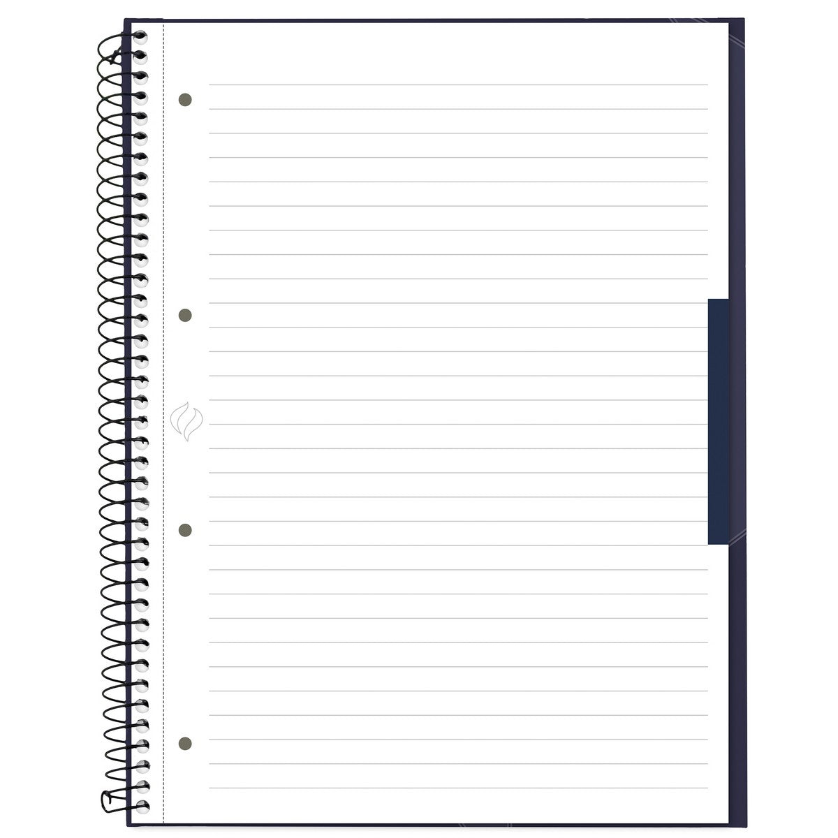 CADERNO CANSON ESCRITA A4 AZUL MARINHO 80 FOLHAS PAUTA 90G/M