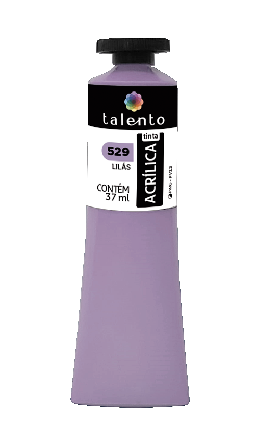 ACRILICA TALENTO 037ML 529 LILAS