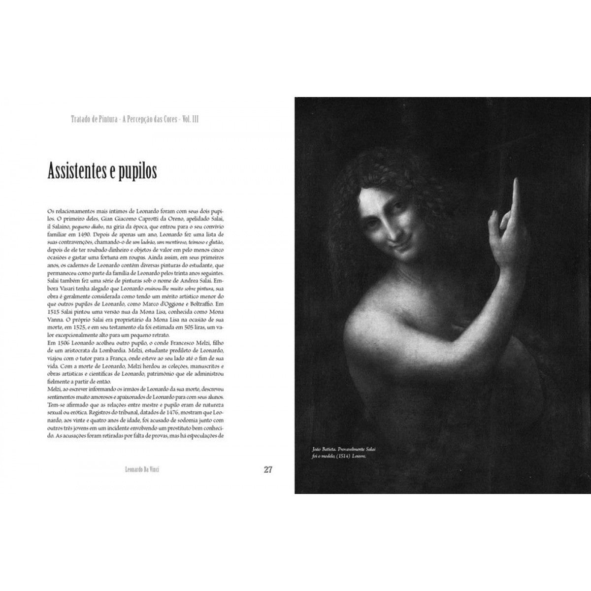 LIVRO "TRATADO DE PINTURA III LEONARDO DA VINCI" 122 49691