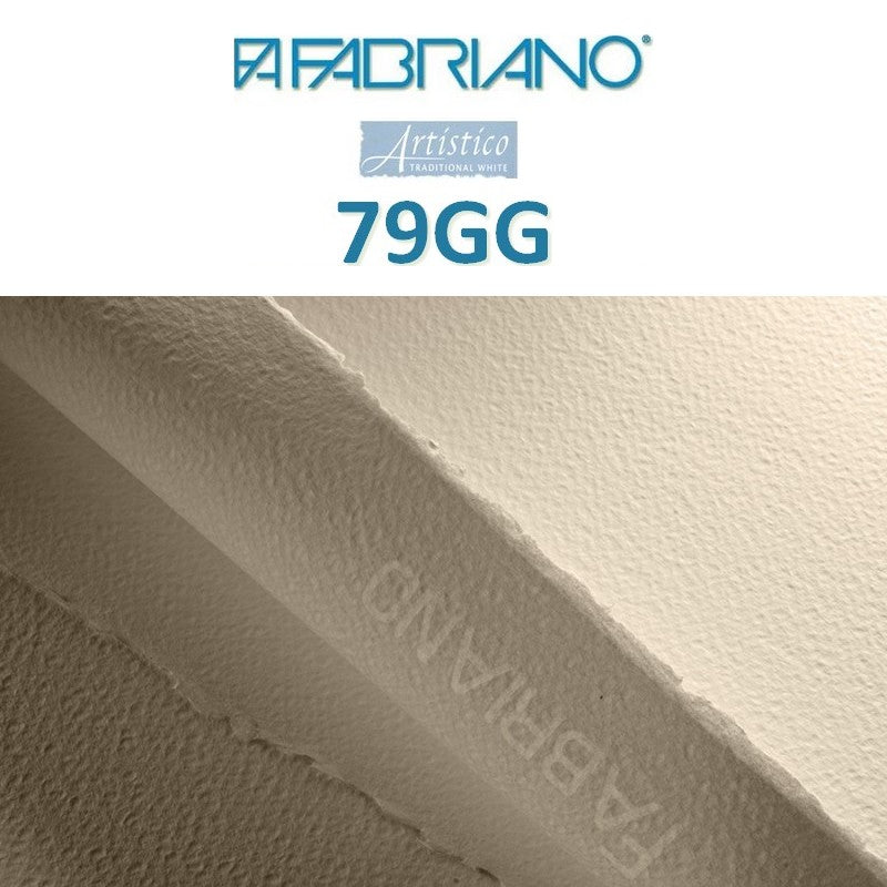 PAPEL FABRIANO ARTISTICO GRANA GROSSA ROLO 300g/m2 1,40x10m Vegan Friendly