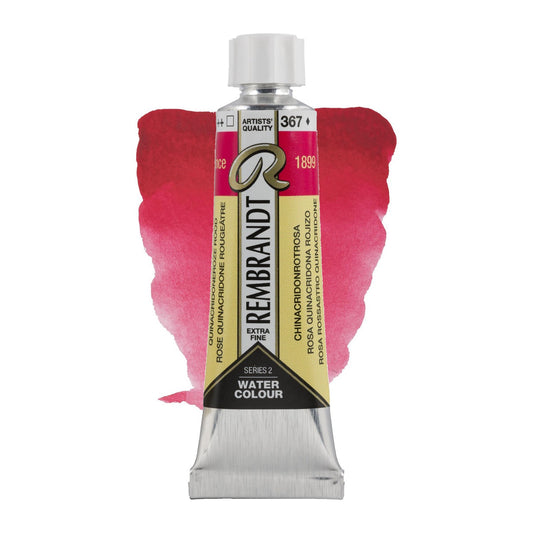 AQUARELA TALENS REMBRANDT 10ML 367 QUINACRIDONE ROSE REDDISH