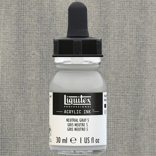 ACRILICA LIQUITEX INK! PROFESSIONAL 30ML 599 NEUTRAL GRAY 5