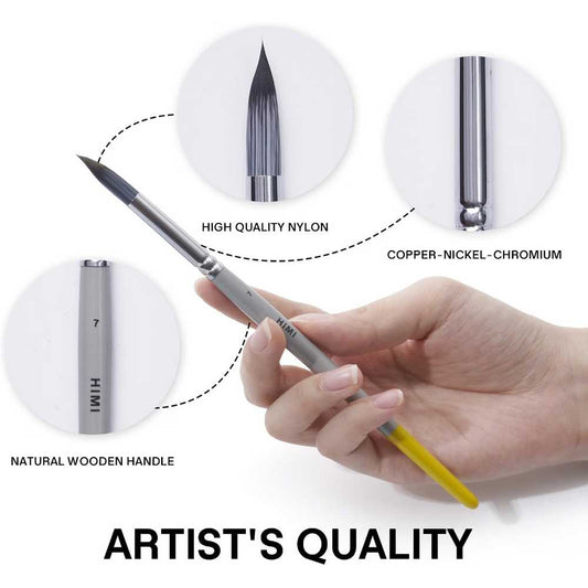 KIT PINCEL GOUACHE BRUSH C/5 HIMI BSC350