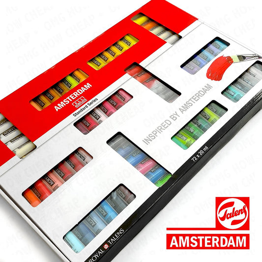 ESTOJO ACRILICA TALENS AMSTERDAM 20ML 72 CORES