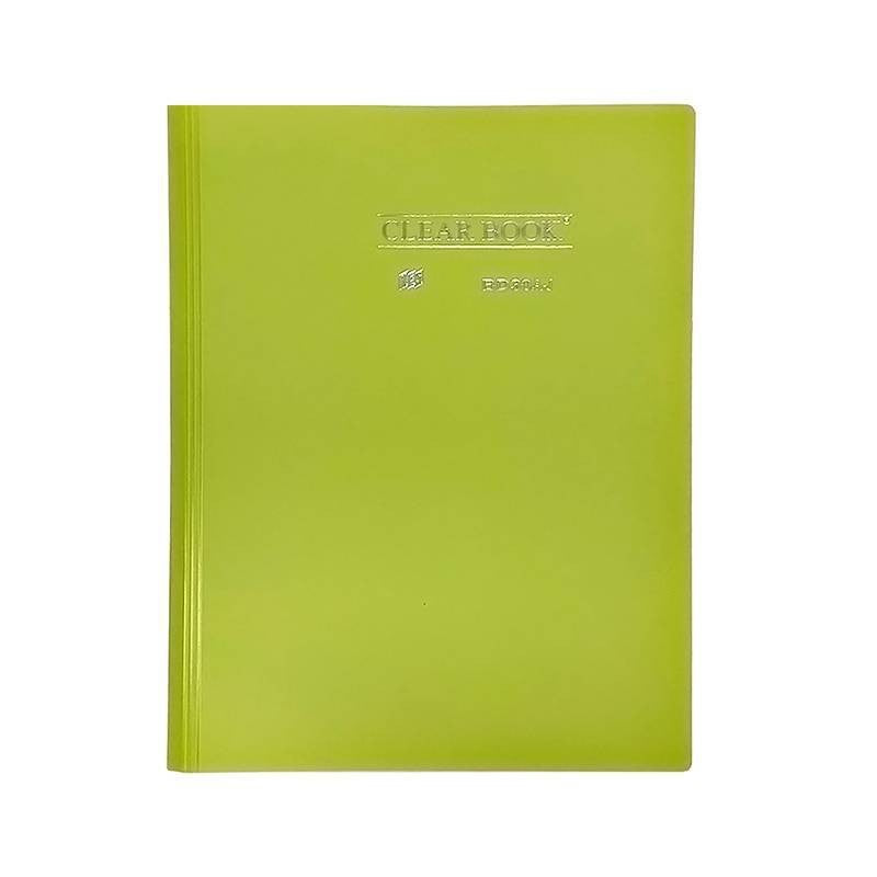 PASTA CATALOGO A4 30FLS VERDE LIMAO YES