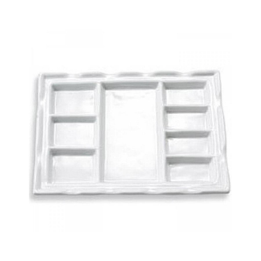 GODET PORCELANA 08 CAVIDADES 17X23cm SINOART