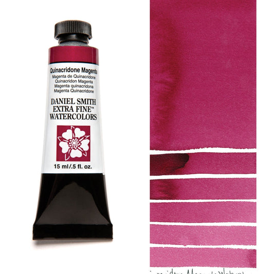 AQUARELA DANIEL SMITH 05ml EXTRA FINE Quinacridone Magenta 090