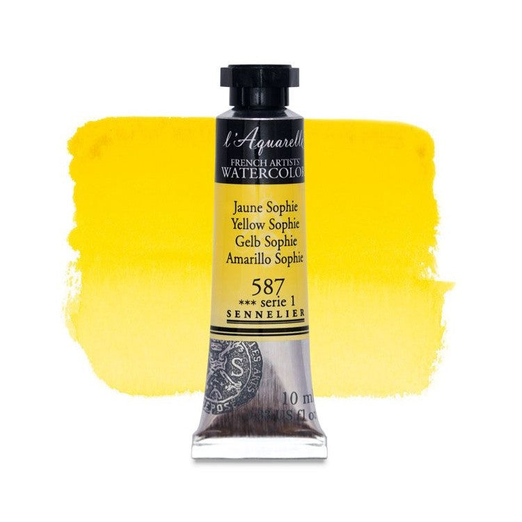 AQUARELA SENNELIER L'AQUARELLE 587 YELLOW SOPHIE 10ML S1