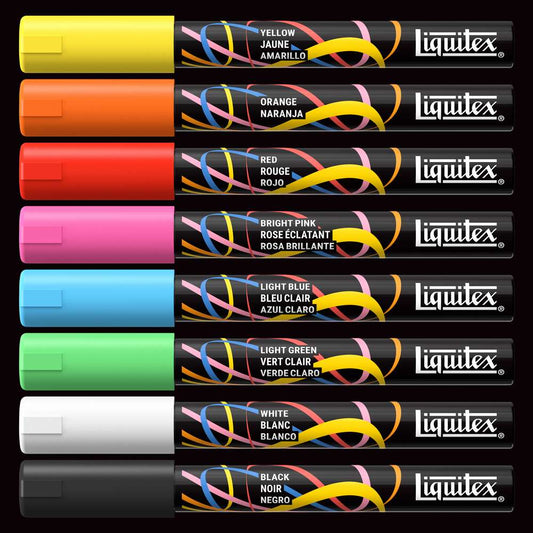 MARCADOR LIQUITEX 2MM ESSENTIAL C/ 08 CORES 3699484