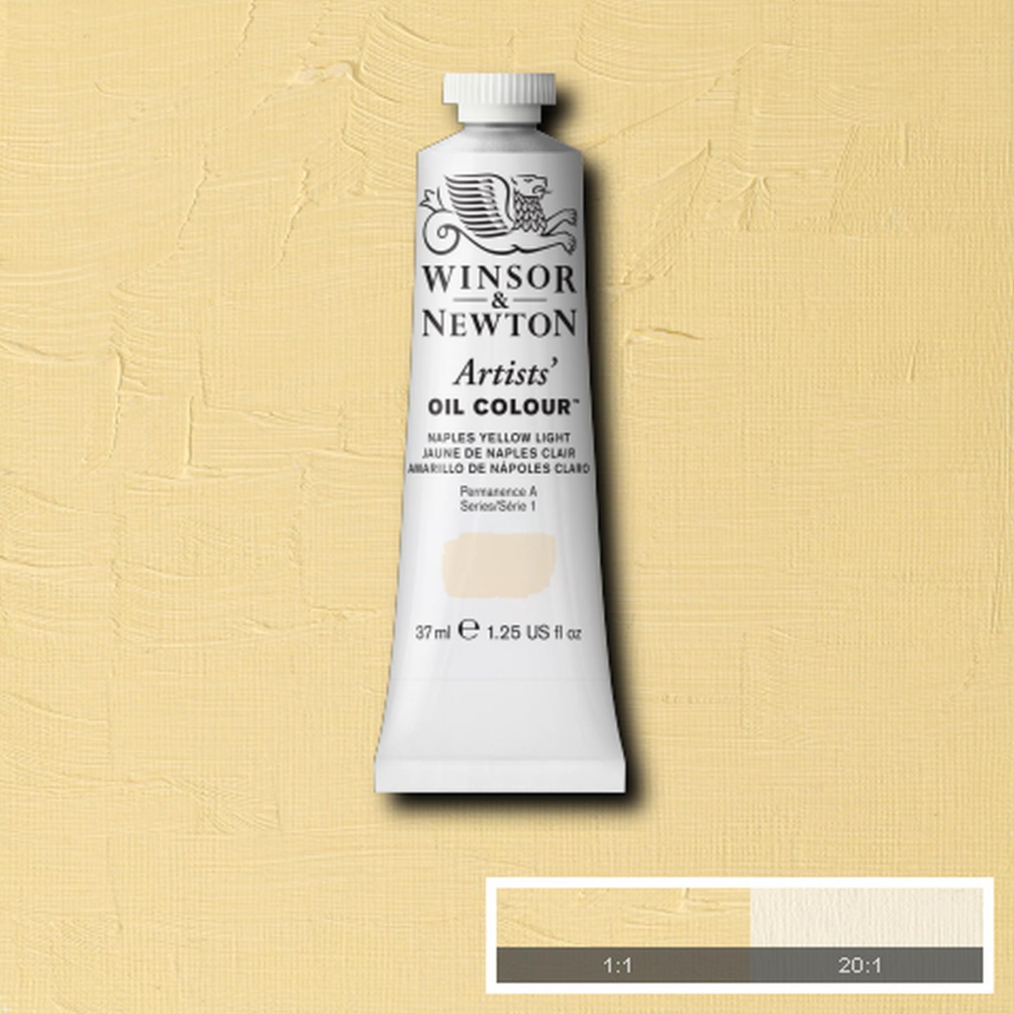 OLEO WINSOR NEWTON ARTISTS 037ML 426 NAPLES YELLOW LIGHT S1