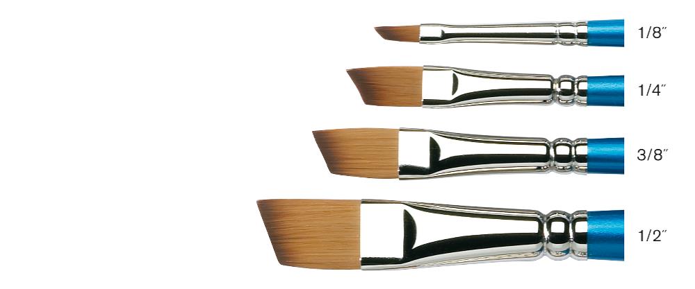 PINCEL WINSOR NEWTON COTMAN 667X13MM 1/2" ANGLED