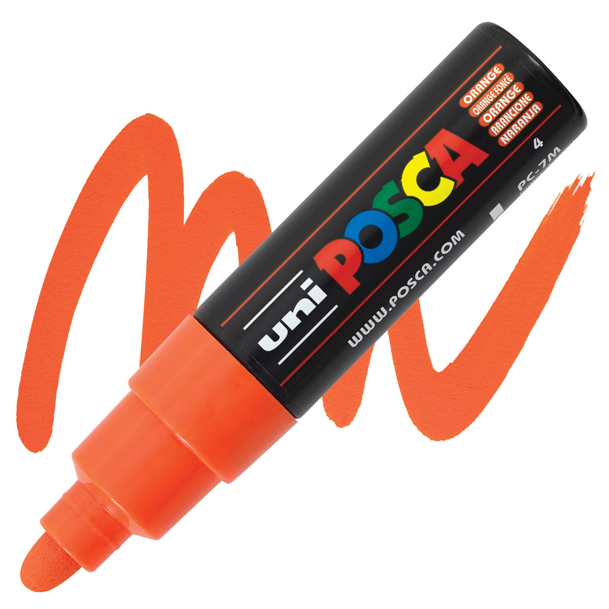 CANETA POSCA PC-7M 04 LARANJA