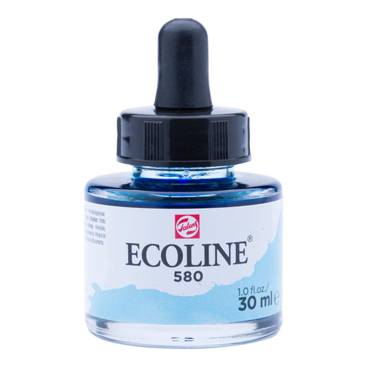 AQUARELA TALENS ECOLINE 30ML 580 PASTEL BLUE