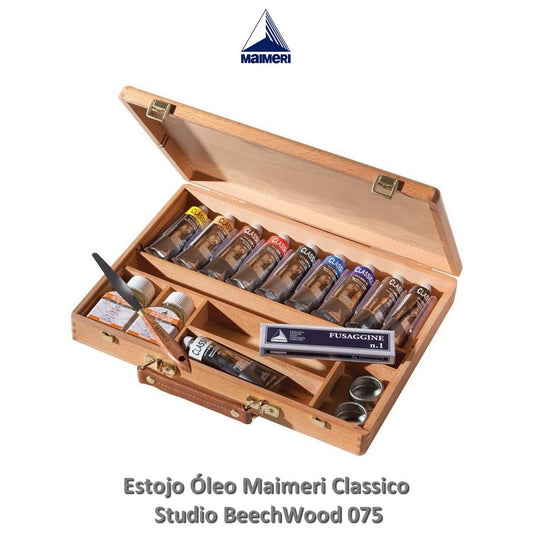 ESTOJO OLEO MAIMERI CLASSICO BEECHWOOD BOX 10 TBS 60ML 25X35