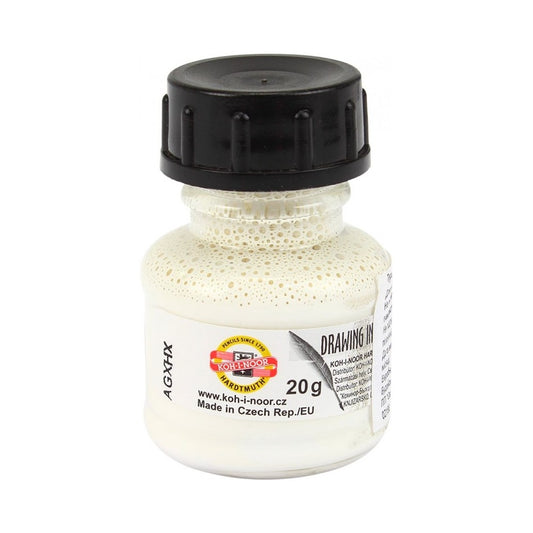 TINTA NANKIM KOH-I-NOOR 20ml BRANCA 141728