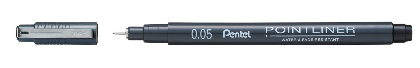 CANETA PENTEL POINTLINER 0,05MM PRETA