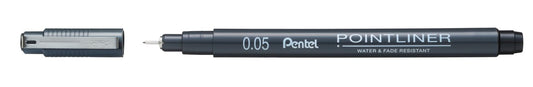 CANETA PENTEL POINTLINER 0,05MM PRETA