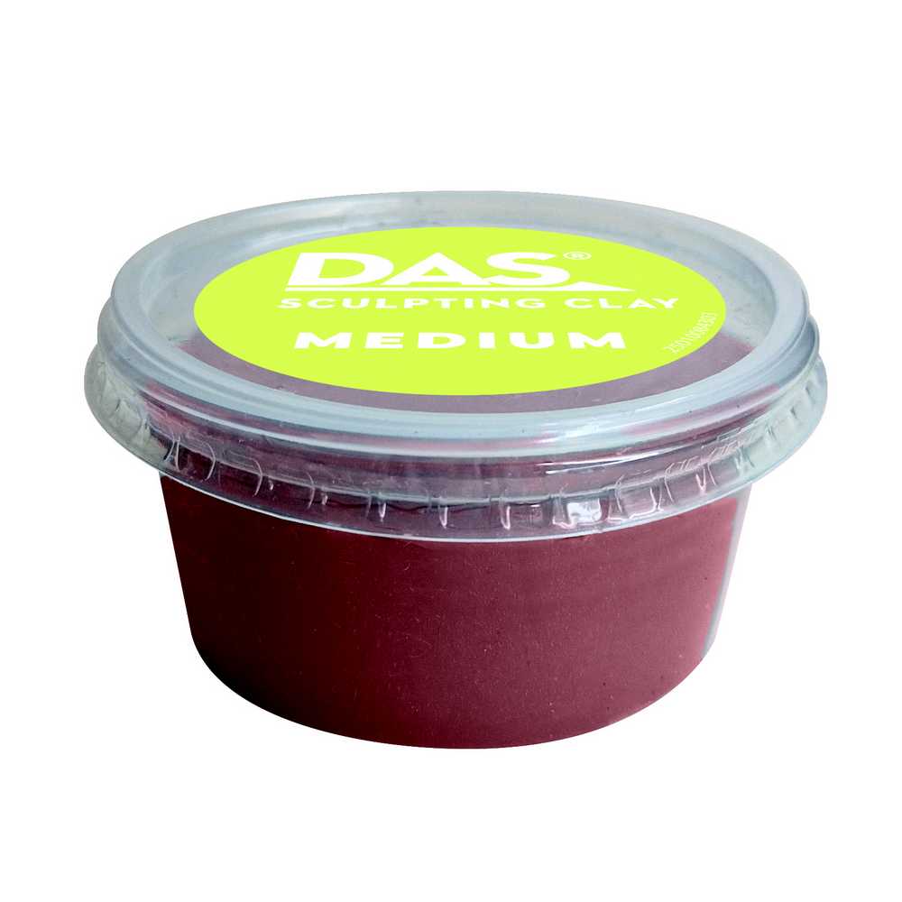MASSA PARA MODELAR DAS SCULPTING CLAY TERRACOTA MEDIUM 230G