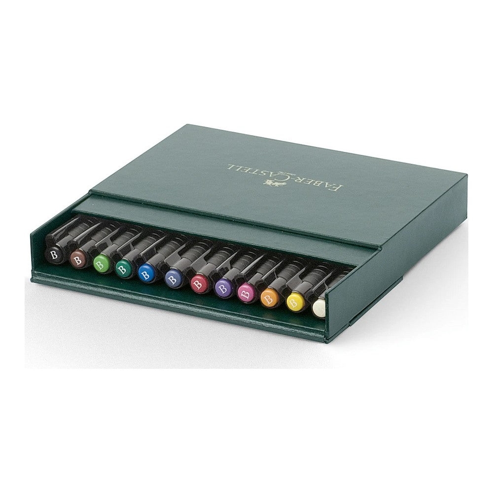 CANETA FABER CASTELL PITT 12 BRUSH GIFT BOX 167146
