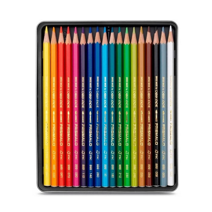 ESTOJO LAPIS COR CARAN D´ACHE PABLO 018 CORES