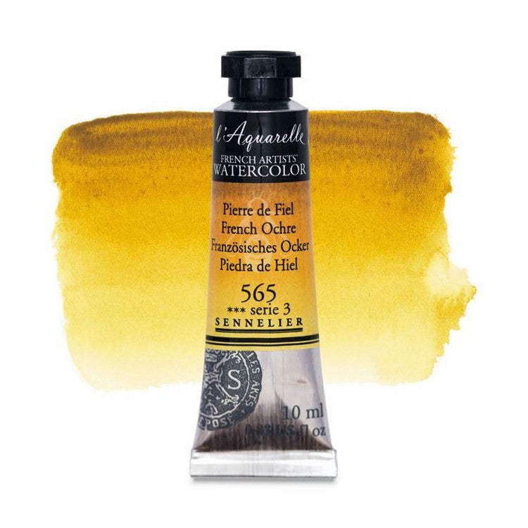 AQUARELA SENNELIER L'AQUARELLE 565 FRENCH OCHRE 10ML S3