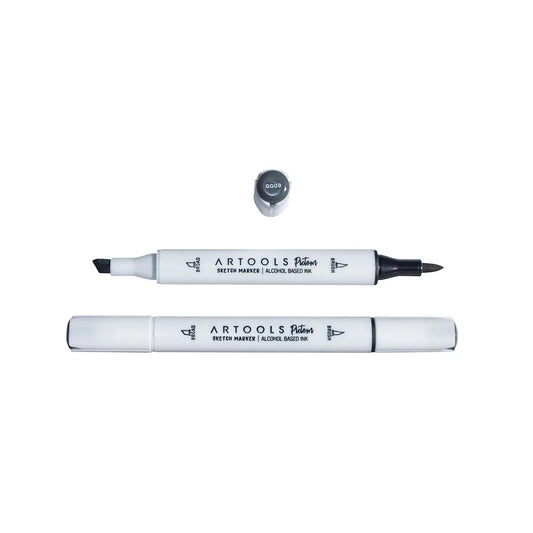 MARCADOR ARTOOLS PICTOM PONTA DUPLA GREEN GRAY 9 (GG09)