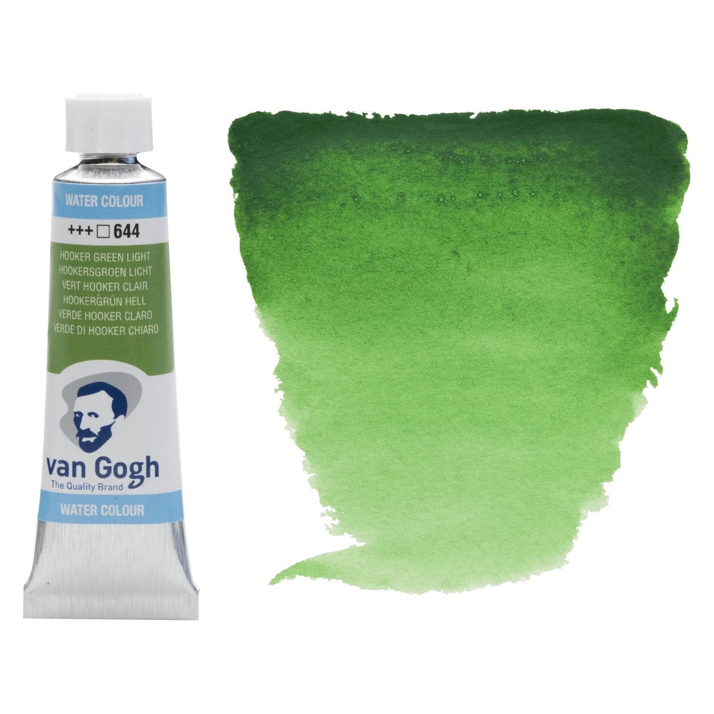 AQUARELA TALENS VAN GOGH 644 HOOKER GREEN LIGHT 10ML
