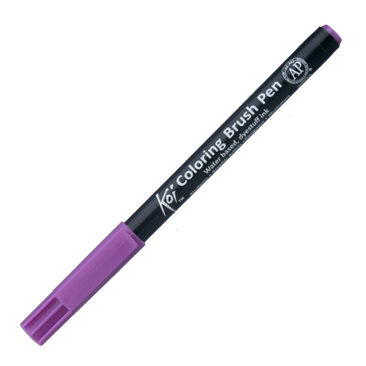 CANETA SAKURA KOI COLORING BRUSH 223 VINHO