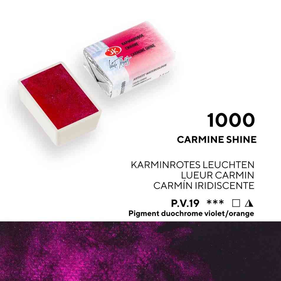 AQUARELA WHITE NIGHTS 1000 CINTILANTE CARMINE SHINE FULL PAN