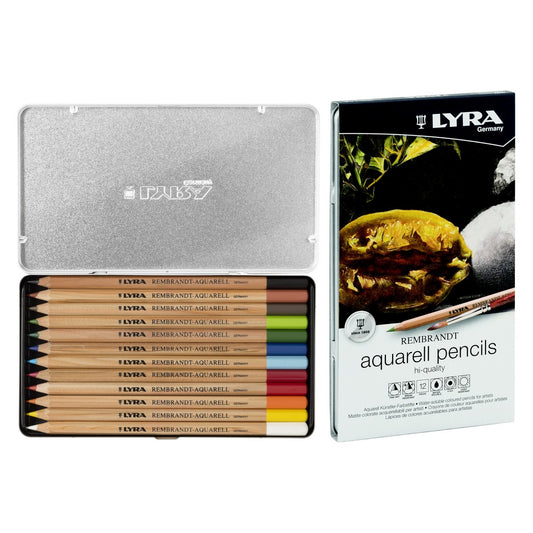 LAPIS AQUARELAVEL LYRA REMBRANDT AQUARELL 12 CORES