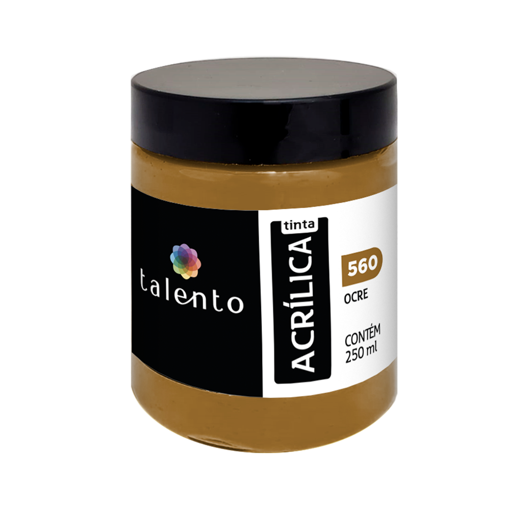 ACRILICA TALENTO 250ML 560 OCRE