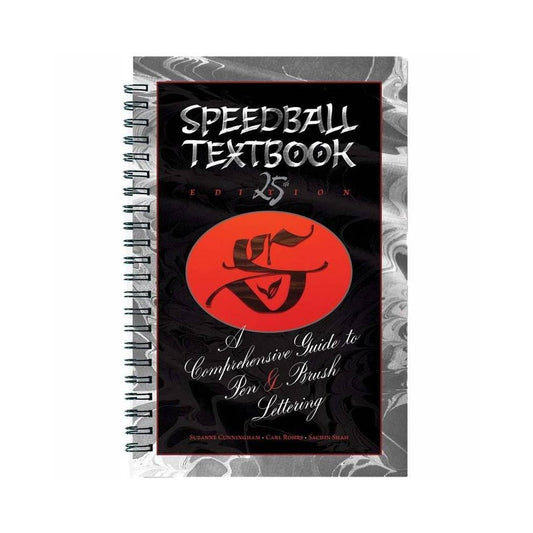 LIVRO "TEXTBOOK CALIGRAFIA SPEEDBALL 3073 EDICAO 25"