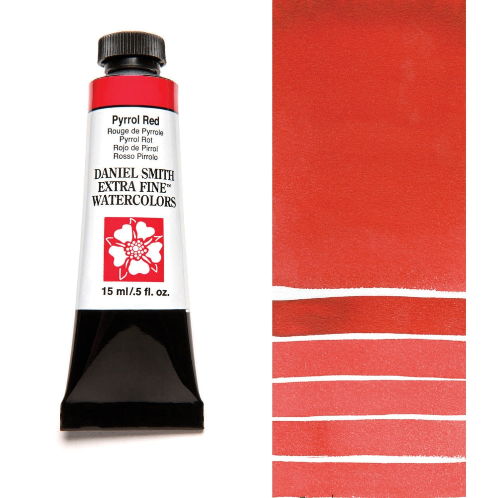 AQUARELA DANIEL SMITH 15ml EXTRA FINE Pyrrol Red 084