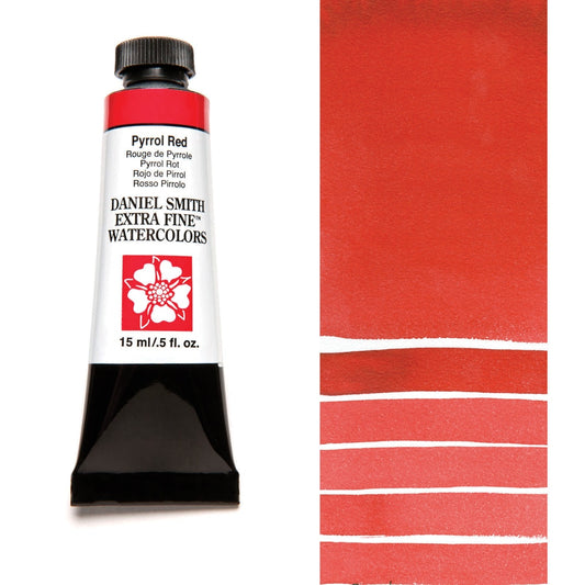 AQUARELA DANIEL SMITH 15ml EXTRA FINE Pyrrol Red 084