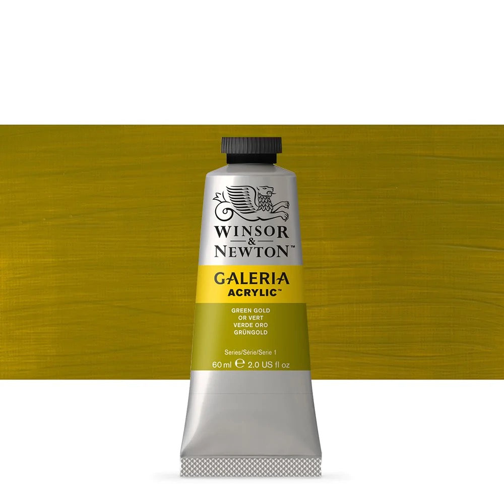 ACRILICA WINSOR NEWTON GALERIA 60ml 294 GREEN GOLD