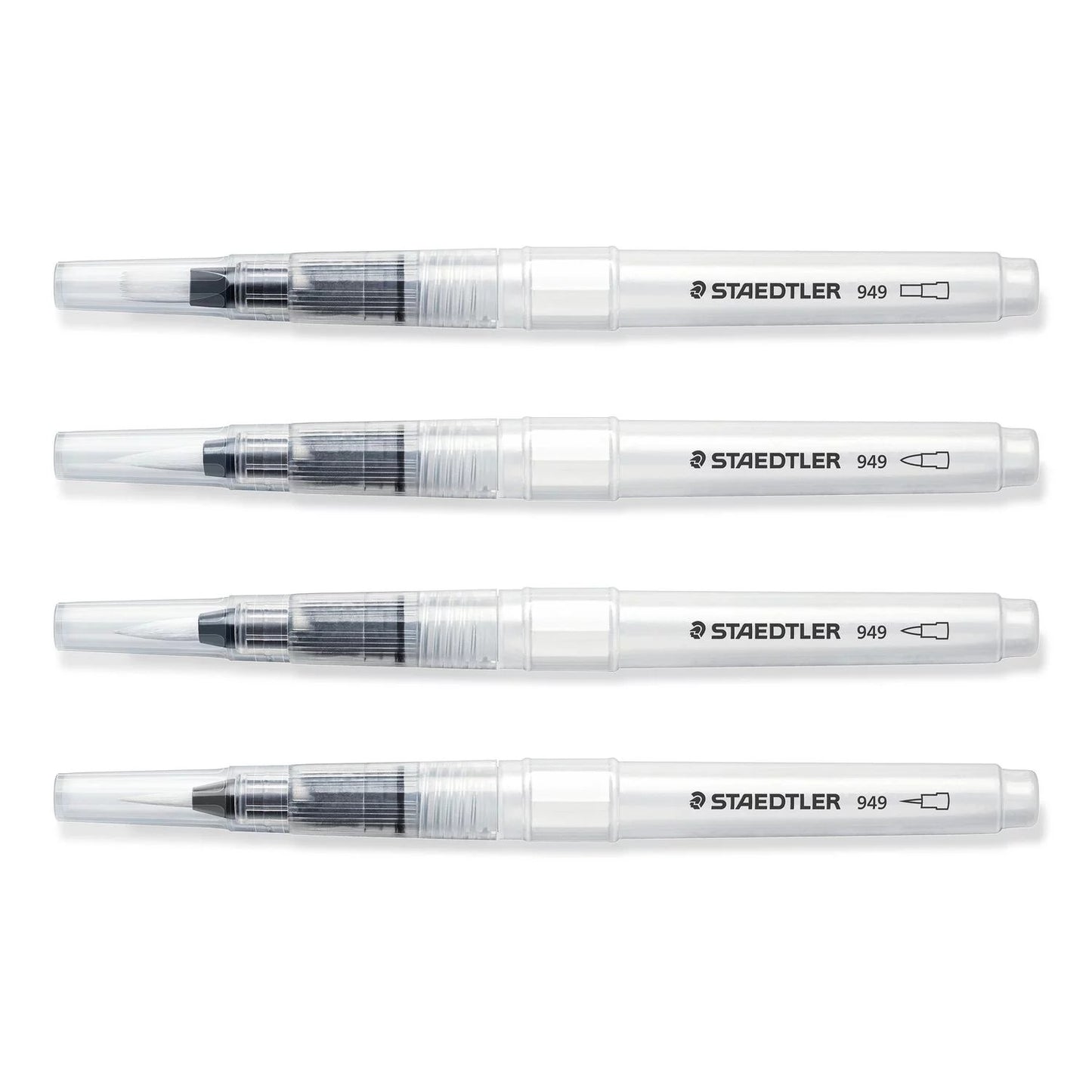 PINCEL STAEDTLER WATERBRUSH C/ 04 UNIDADES 949SBK4