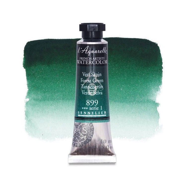 AQUARELA SENNELIER L'AQUARELLE 899 FOREST GREEN 10ML S1