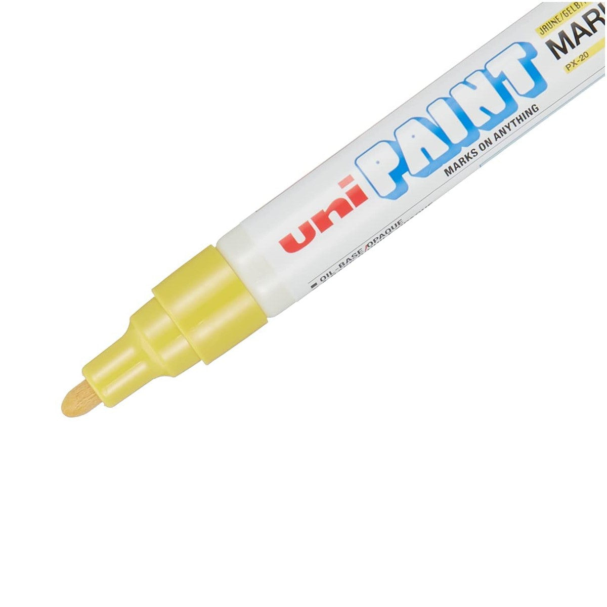MARCADOR MITSUBISHI UNI PAINT PX-20 AMARELA