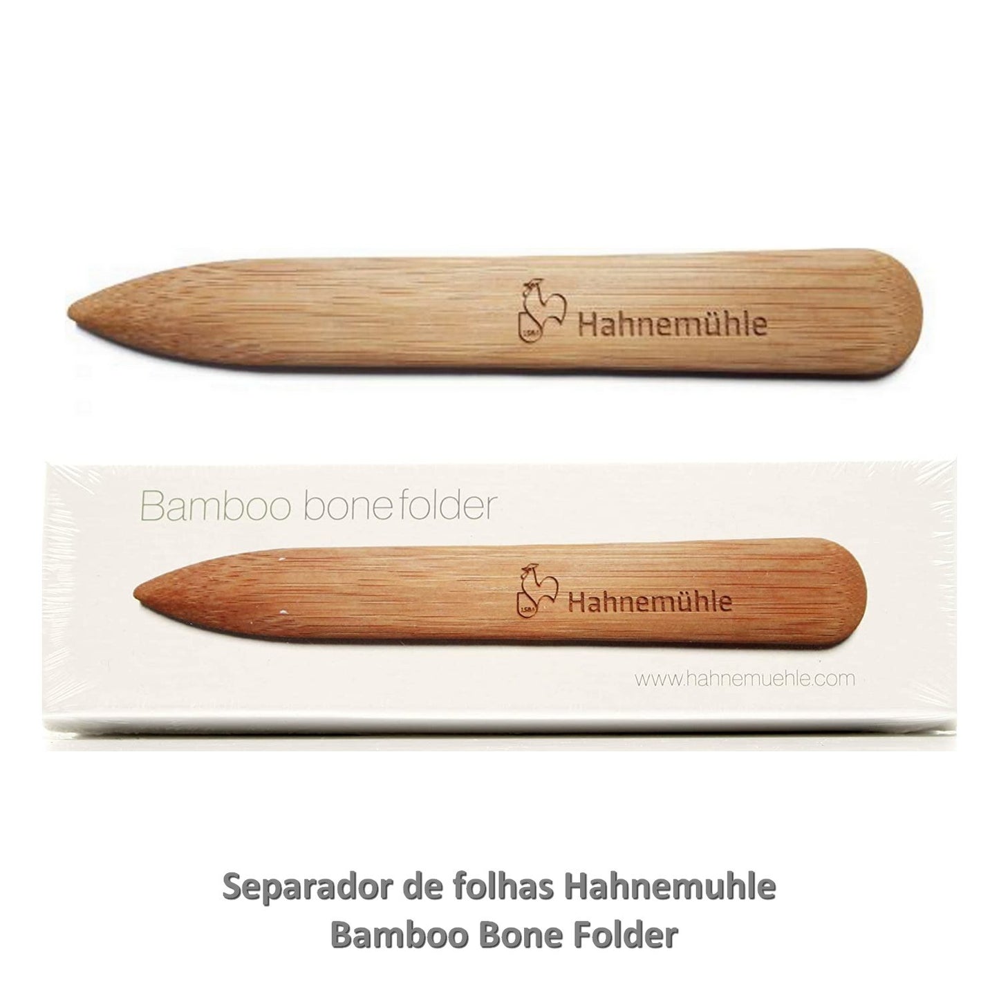 SEPARADOR DE FOLHAS (BAMBOO BONE FOLDER) HAHNEMUHLE