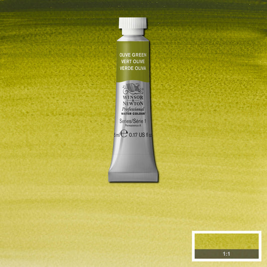 AQUARELA WINSOR NEWTON ARTISTS 5ml 447 OLIVE GREEN S1