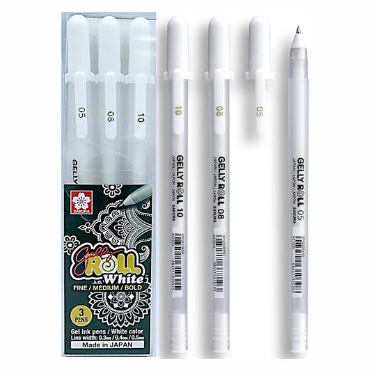 CANETA GEL SAKURA GELLY ROLL C/ 03 (05-08-10)