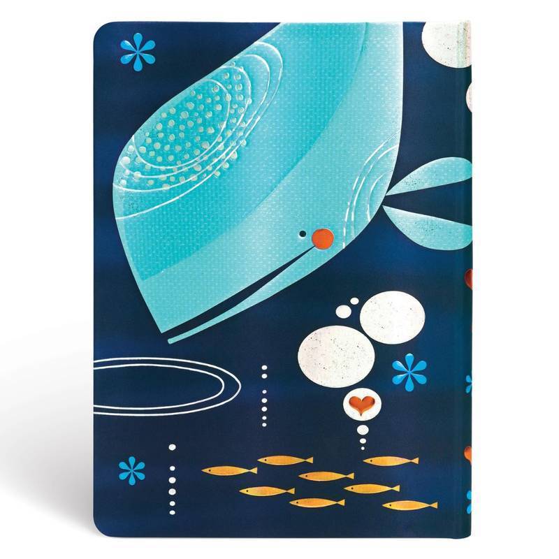 PAPERBLANKS WHALE AND FRIEND MIDI SEM PAUTA PB3557-2