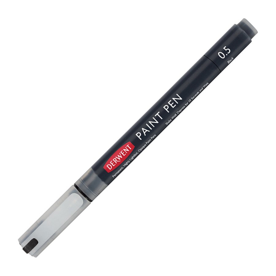 CANETA DERWENT PAINT PEN 0,5MM 18 BLACK (#18 MAGIC)