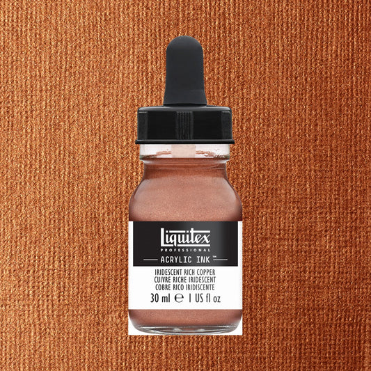ACRILICA LIQUITEX INK! PROFESSIONAL 30ML 230 IRIDESC RICH COPPER